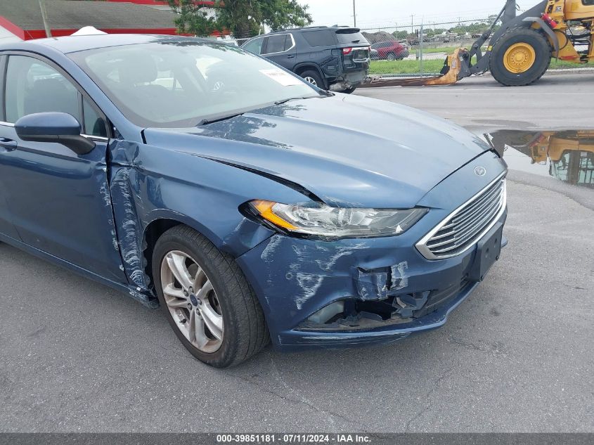 2018 Ford Fusion Se VIN: 3FA6P0H72JR198255 Lot: 39851181