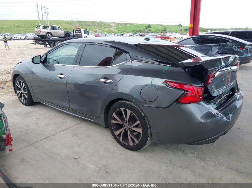 2017 Nissan Maxima 3.5 Sv VIN: 1N4AA6AP4HC422157 Lot: 39851184