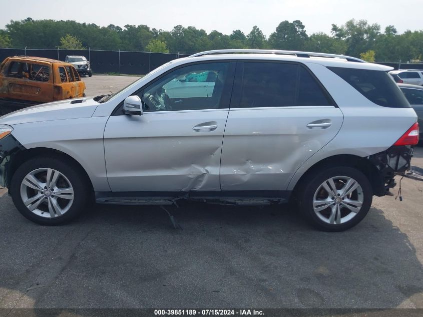 2015 Mercedes-Benz Ml 250 Bluetec 4Matic VIN: 4JGDA0EB2FA472322 Lot: 39851189