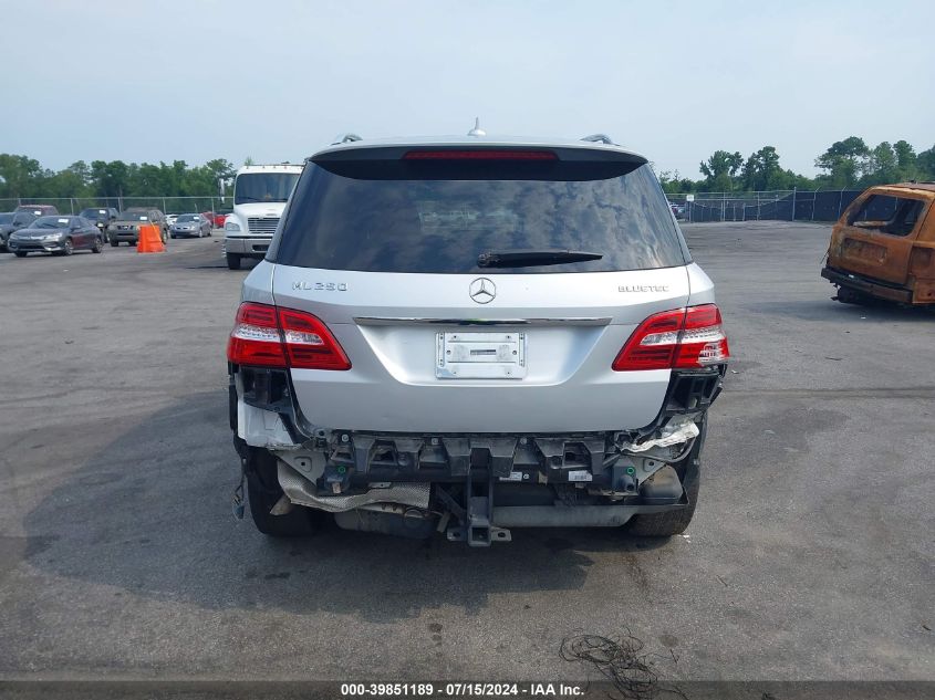 2015 Mercedes-Benz Ml 250 Bluetec 4Matic VIN: 4JGDA0EB2FA472322 Lot: 39851189