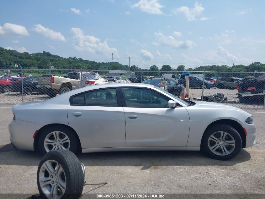 2020 Dodge Charger Sxt Rwd VIN: 2C3CDXBG5LH106923 Lot: 39851203