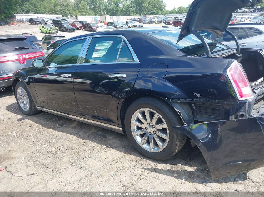 2011 Chrysler 300 Limited VIN: 2C3CA5CG3BH522723 Lot: 39851226