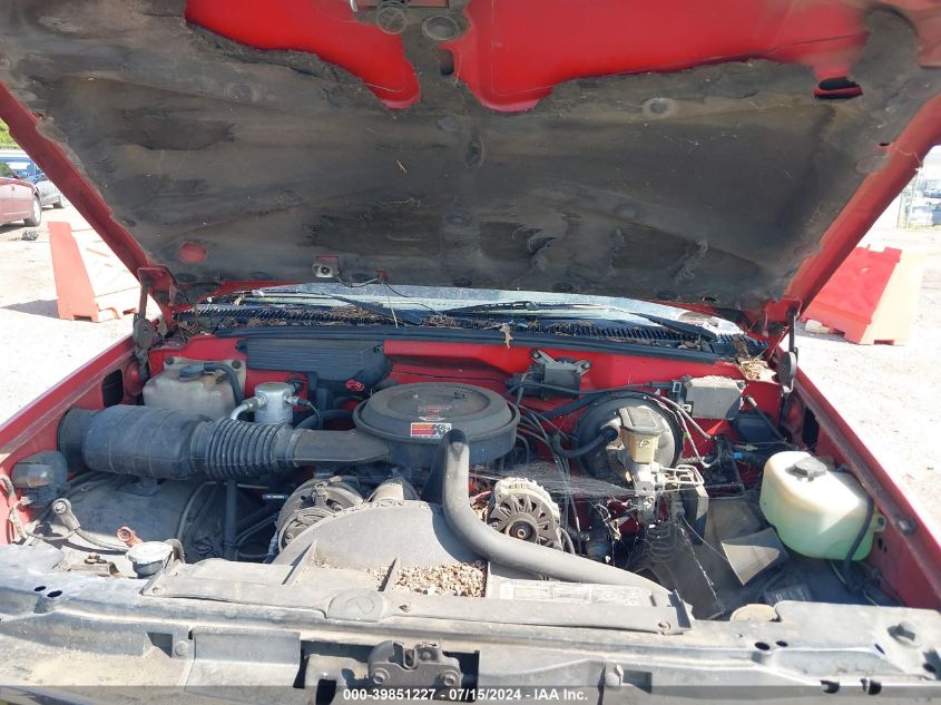 1993 Chevrolet Gmt-400 C1500 VIN: 1GCDC14K8PZ154469 Lot: 39851227