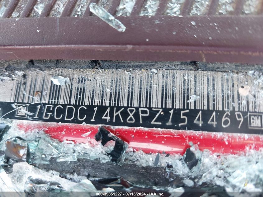 1993 Chevrolet Gmt-400 C1500 VIN: 1GCDC14K8PZ154469 Lot: 39851227