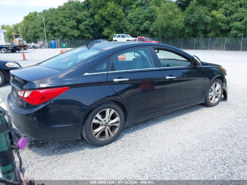 2011 Hyundai Sonata Limited VIN: 5NPEC4AC1BH014993 Lot: 39851235