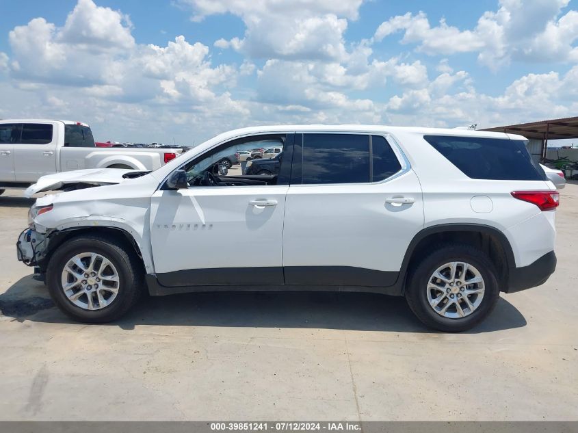 2020 Chevrolet Traverse Fwd Ls VIN: 1GNERFKW8LJ307731 Lot: 39851241