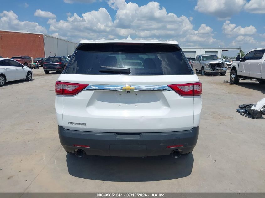 2020 Chevrolet Traverse Fwd Ls VIN: 1GNERFKW8LJ307731 Lot: 39851241