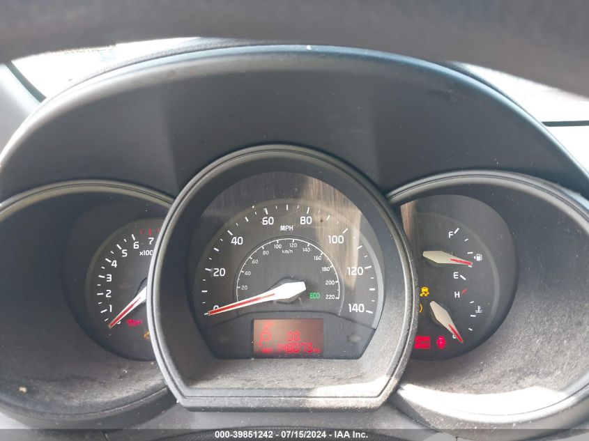 2014 Kia Rio Lx VIN: KNADM4A34E6332742 Lot: 39851242