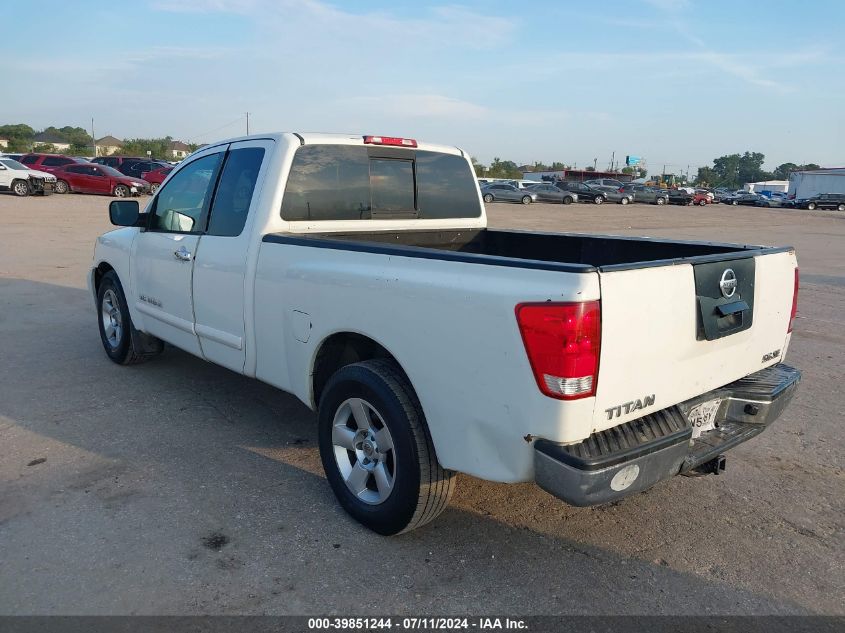 2007 Nissan Titan Se VIN: 1N6BA06A47N227238 Lot: 39851244