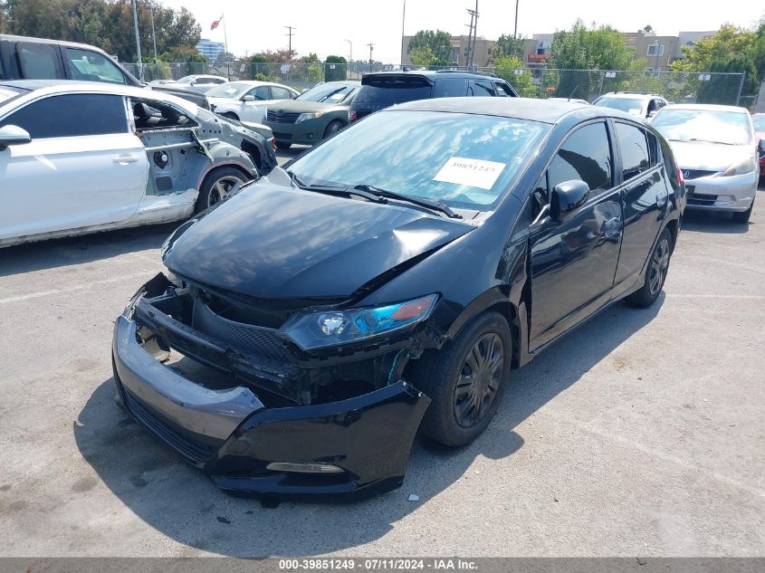 2010 Honda Insight Lx VIN: JHMZE2H5XAS032494 Lot: 39851249