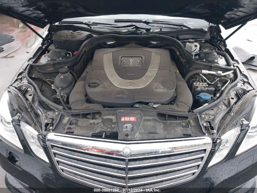 2010 Mercedes-Benz E 550 VIN: WDDHF7CBXAA029238 Lot: 39851250