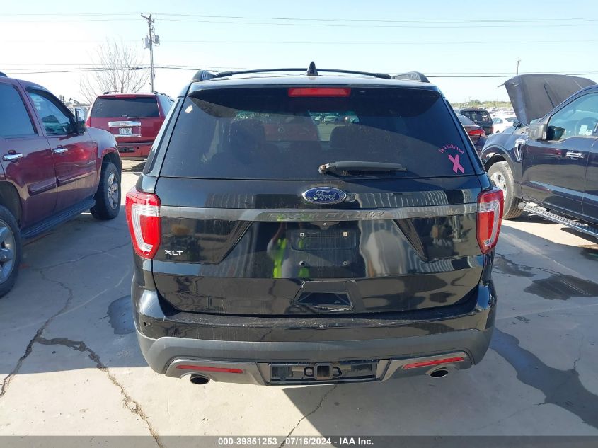 2017 Ford Explorer Xlt VIN: 1FM5K7D88HGB14013 Lot: 39851253