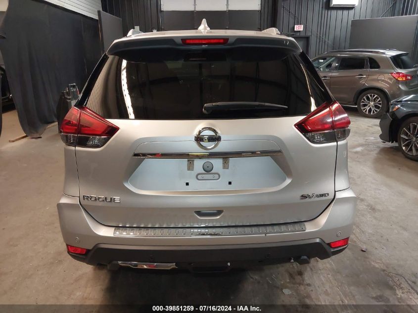 2019 Nissan Rogue Sv VIN: 5N1AT2MV9KC819549 Lot: 39851259