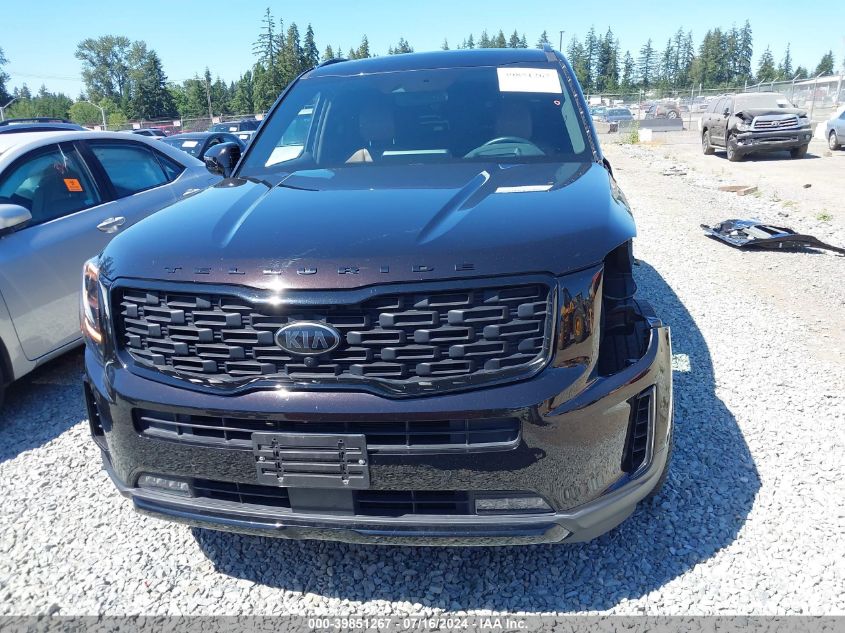 2021 Kia Telluride Sx VIN: 5XYP5DHC7MG151052 Lot: 39851267