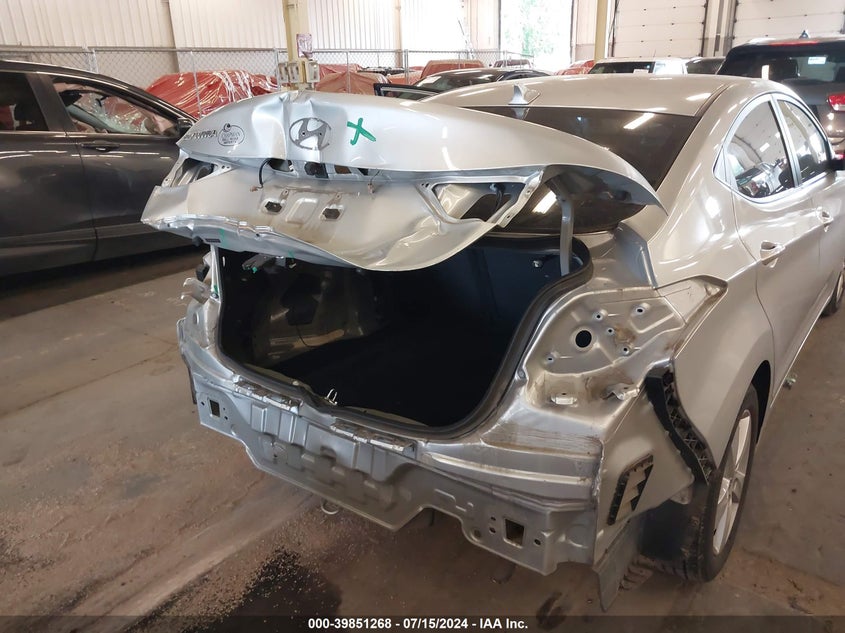 2013 Hyundai Elantra Gls VIN: 5NPDH4AEXDH242542 Lot: 39851268