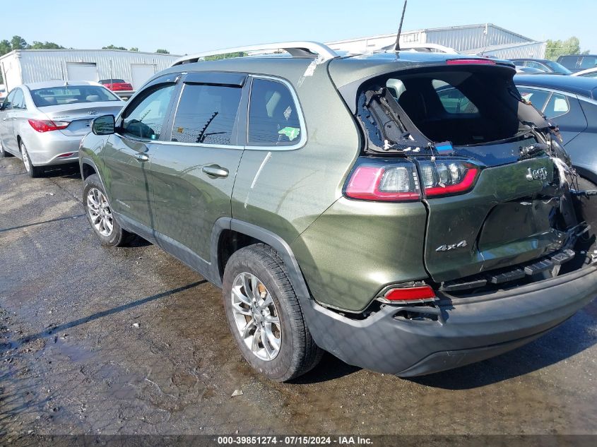 1C4PJMLB6KD158497 2019 Jeep Cherokee Latitude Plus 4X4