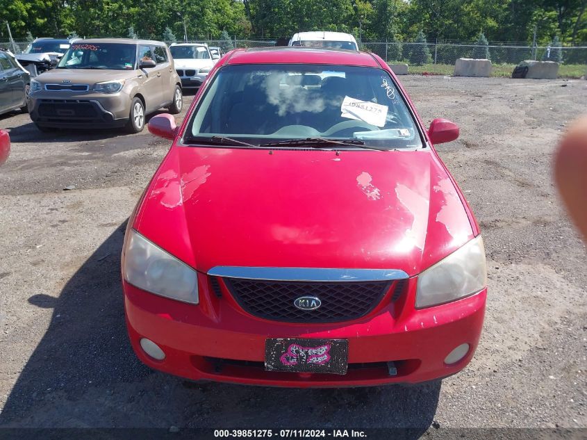 2005 Kia Spectra5 VIN: KNAFE161255125963 Lot: 39851275