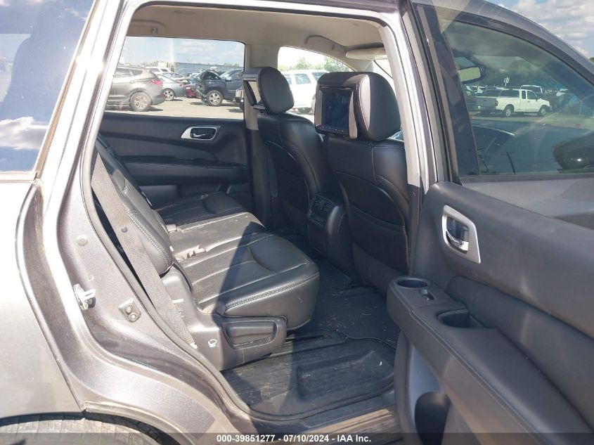 2017 Nissan Pathfinder Sv VIN: 5N1DR2MN7HC913840 Lot: 39851277
