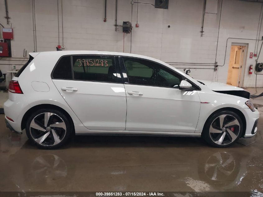 3VW447AU1JM253940 2018 Volkswagen Golf Gti 2.0T Autobahn/2.0T S/2.0T Se