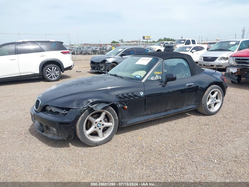 4USCJ3328VLC04864 1997 BMW Z3 2.8L Roadster