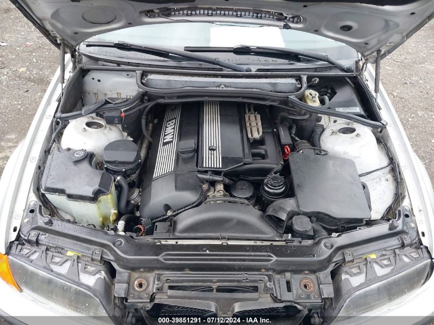 2001 BMW 325I VIN: WBAAV33441FU81906 Lot: 39851291