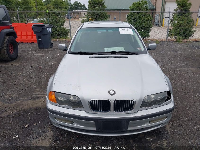 2001 BMW 325I VIN: WBAAV33441FU81906 Lot: 39851291