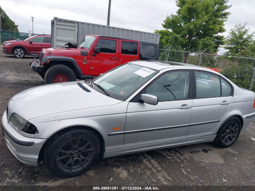 2001 BMW 325I VIN: WBAAV33441FU81906 Lot: 39851291
