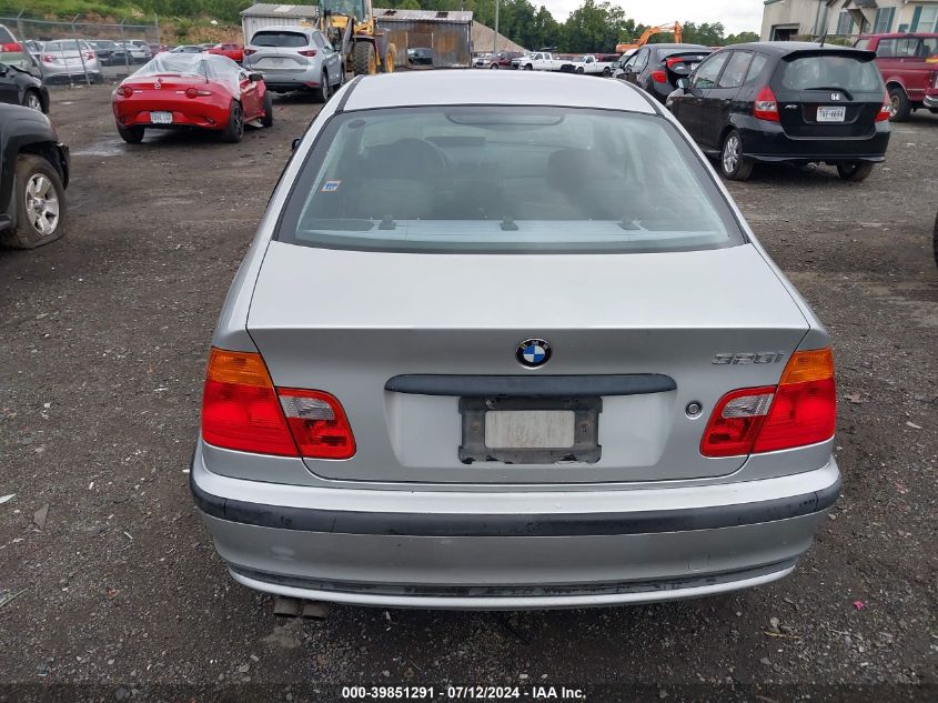 2001 BMW 325I VIN: WBAAV33441FU81906 Lot: 39851291
