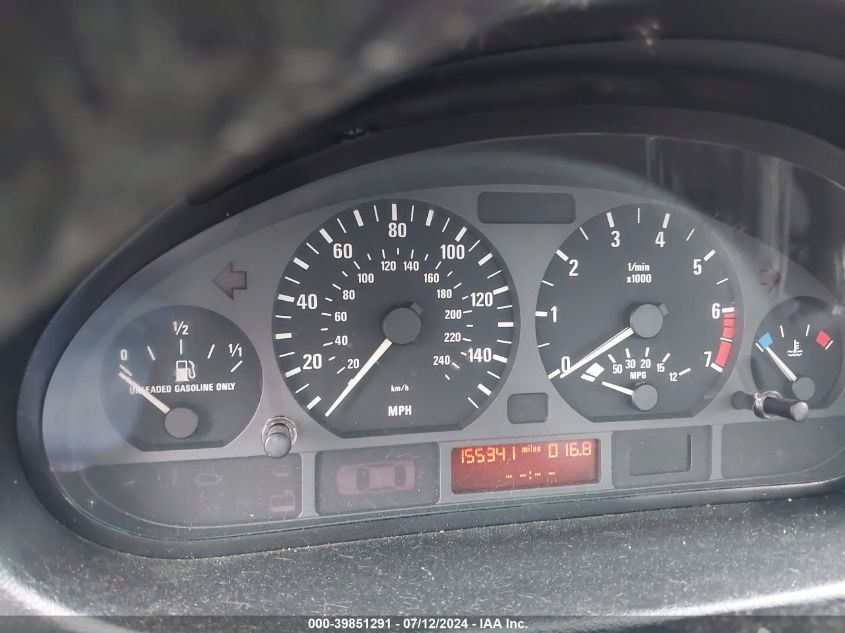 2001 BMW 325I VIN: WBAAV33441FU81906 Lot: 39851291