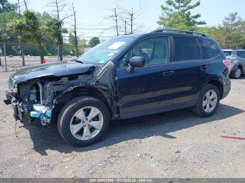 2016 Subaru Forester 2.5I Premium VIN: JF2SJAFC2GH557857 Lot: 39851296