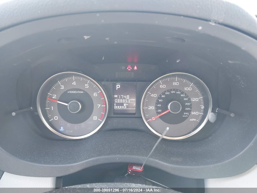 2016 Subaru Forester 2.5I Premium VIN: JF2SJAFC2GH557857 Lot: 39851296