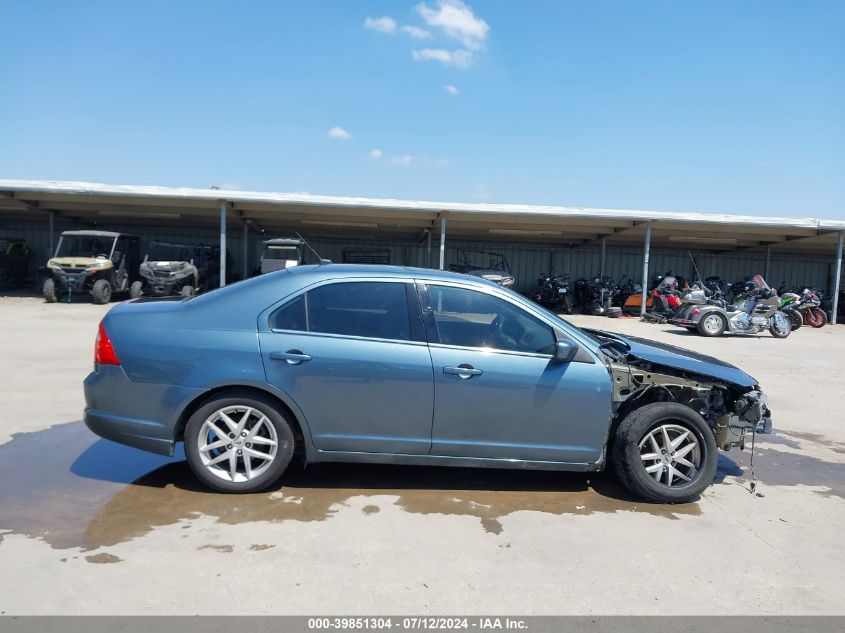 2012 Ford Fusion Sel VIN: 3FAHP0JA8CR143780 Lot: 39851304
