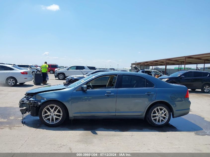 2012 Ford Fusion Sel VIN: 3FAHP0JA8CR143780 Lot: 39851304