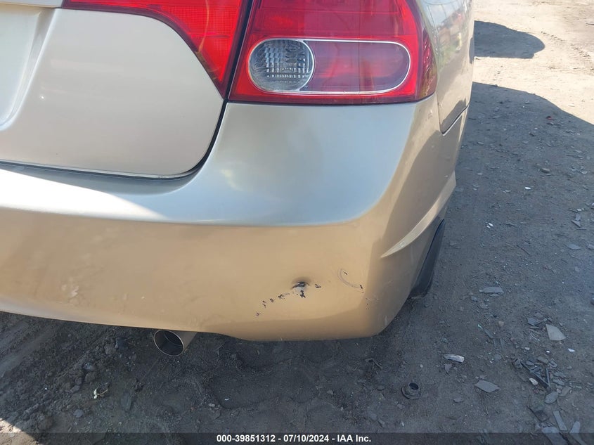 2007 Honda Civic Lx VIN: 1HGFA16567L045244 Lot: 39851312