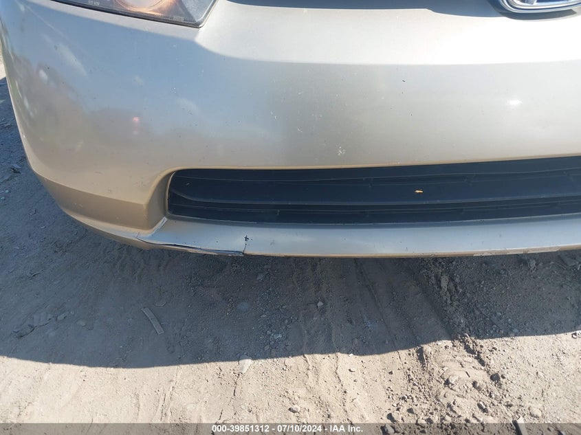 2007 Honda Civic Lx VIN: 1HGFA16567L045244 Lot: 39851312