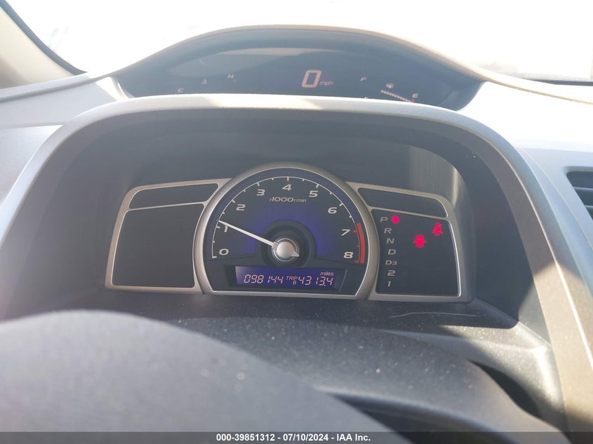 2007 Honda Civic Lx VIN: 1HGFA16567L045244 Lot: 39851312