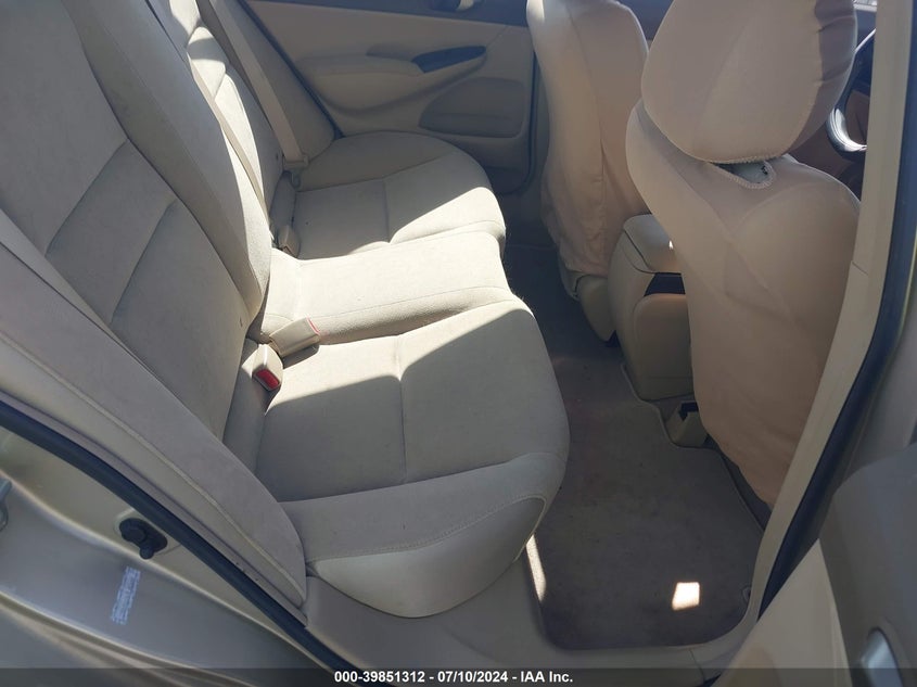 2007 Honda Civic Lx VIN: 1HGFA16567L045244 Lot: 39851312