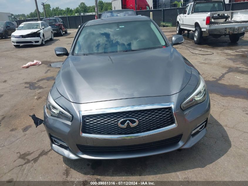 2015 Infiniti Q50 Premium VIN: JN1BV7AR1FM408723 Lot: 39851316