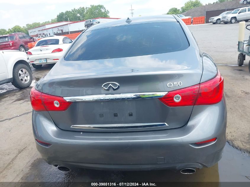 2015 Infiniti Q50 Premium VIN: JN1BV7AR1FM408723 Lot: 39851316