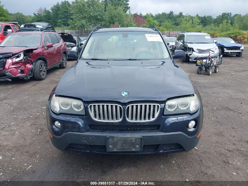 WBXPC93409WJ28924 2009 BMW X3 xDrive30I