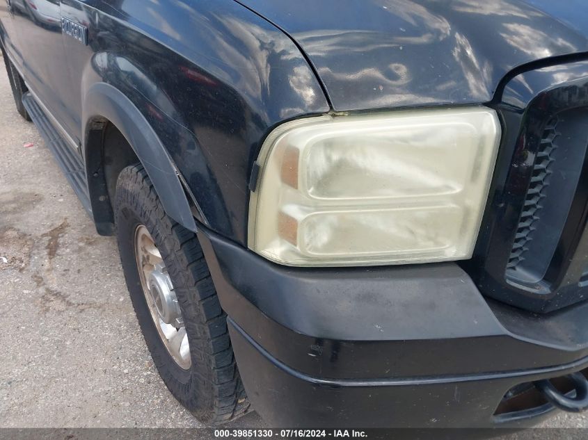 2005 Ford Excursion Limited VIN: 1FMNU42S55EB81683 Lot: 39851330