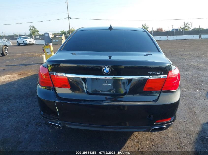 2011 BMW 7 Series 750I VIN: WBAKA8C59BCY36853 Lot: 39851356