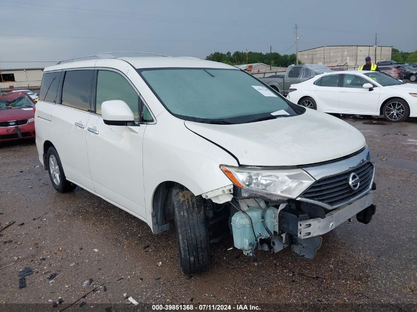 2013 Nissan Quest Sv VIN: JN8AE2KP8D9067348 Lot: 39851368