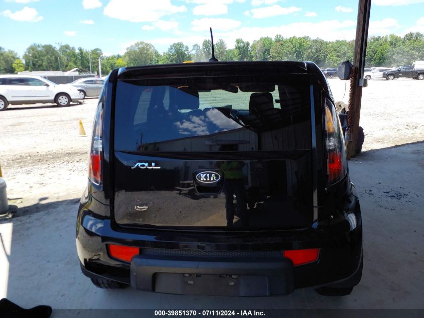 2011 Kia Soul + VIN: KNDJT2A2XB7297764 Lot: 39851370