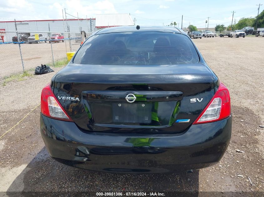 2012 Nissan Versa 1.6 Sv VIN: 3N1CN7AP3CL897991 Lot: 39851386