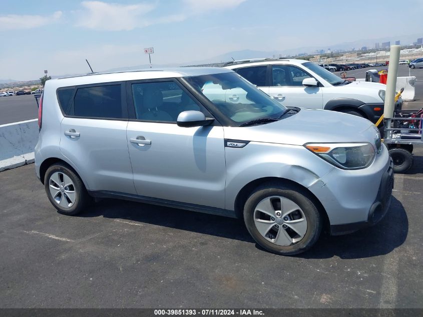 2015 Kia Soul VIN: KNDJN2A20F7751231 Lot: 39851393