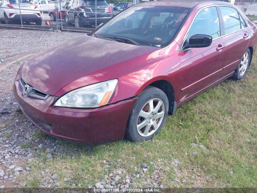 2005 Honda Accord 3.0 Ex VIN: 1HGCM66835A045437 Lot: 39851396