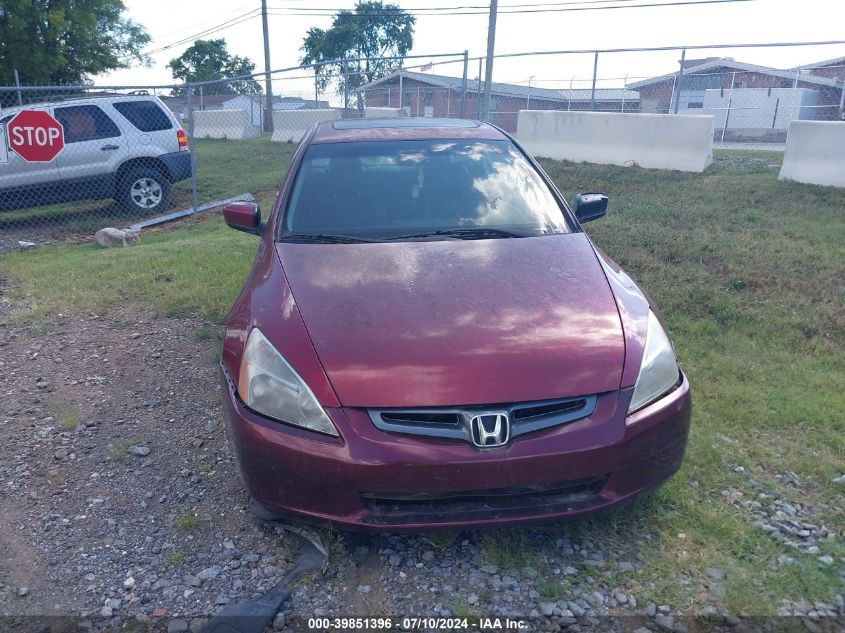 2005 Honda Accord 3.0 Ex VIN: 1HGCM66835A045437 Lot: 39851396