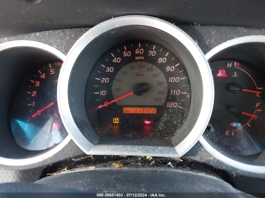 2011 Toyota Tacoma Access Cab VIN: 5TFUX4EN1BX002648 Lot: 39851403