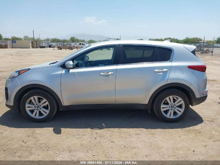 2019 Kia Sportage Lx VIN: KNDPM3AC5K7581664 Lot: 39851405